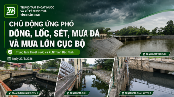 Chủ động ứng phó với dông, lốc, sét và mưa lớn cục bộ trên địa bàn tỉnh Bắc Ninh
