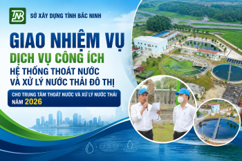 Quyết định giao nhiệm vụ dịch vụ công ích thoát nước và xử lý nước thải đô thị năm 2026