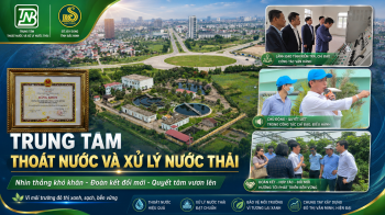 TRUNG TÂM THOÁT NƯỚC VÀ XỬ LÝ NƯỚC THẢI: NHÌN THẲNG KHÓ KHĂN, ĐOÀN KẾT ĐỔI MỚI, QUYẾT TÂM VƯƠN LÊN