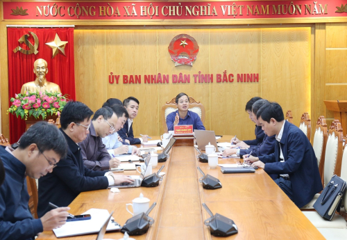 Chủ tịch UBND tỉnh Phạm Hoàng Sơn chỉ đạo, triển khai thực hiện các dự án, nghiên cứu phương án thoát nước để khắc phục tình trạng ngập, úng trên địa bàn phường Bắc Giang, tỉnh Bắc Ninh